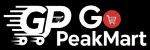 go peakmart white font transfarent