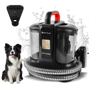 Portable Spot & Carpet Cleaner – 400W Powerful Suction, 1.2L Dual Tank System for Sofas, Upholstery & Car Interiors (IPX4 Waterproof)